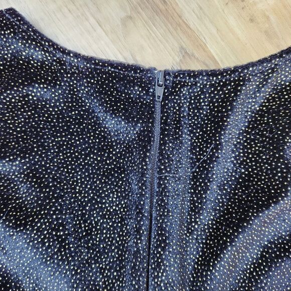 💜Black & Gold Flapper Costume Dress Small - Picture 9 of 16